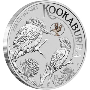 2023 $1 Sydney Money Expo Kookaburra Privymark 1oz Silver Unc