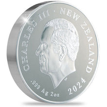 2024 NZ $5 Maui's Dolphin 2oz Silver Proof Coin