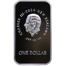 2024 NZ $1 Paris Olympic Games 1oz Silver Ingot