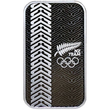 2024 NZ $1 Paris Olympic Games 1oz Silver Ingot