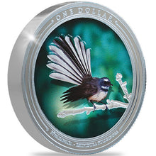 2023 NZ $1 Piwakwaka - NZ Fantail 1oz Silver Coin