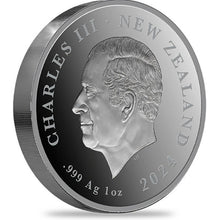 2024 NZ $1 Cave Taniwha 1oz Silver Proof Coin