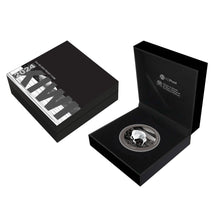 2024 NZ $2 Kiwi Black Antique Finish 2oz Silver Coin