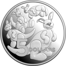 2024 $5 Mob of Toy Kangaroos 1oz Silver Coin