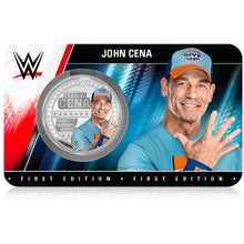 WWE Legends John Cena 9g Silver Plated Medallion in Card