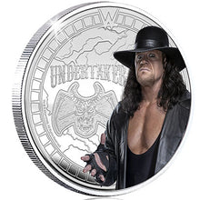 WWE Legends Undertaker 9g Silver Plated Medallion in Card