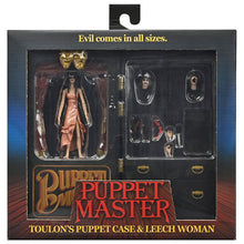 Puppet Master Leech Woman & Toulon's Puppet Case 7" Action Figure Two-Pack