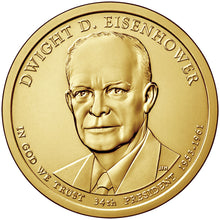 2015 USA $1 President Dwight D. Eisenhower P&D Uncirculated Coin Pair