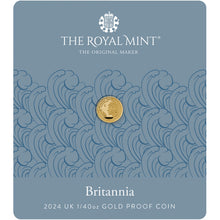 2024 UK 50p Britannia UK 1/40oz Gold Proof