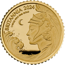 2024 UK 50p Britannia UK 1/40oz Gold Proof