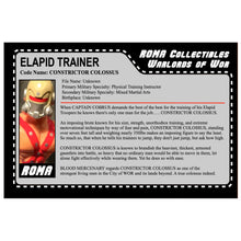 GLYOS: Warlords of War Series 16 - CONSTRICTOR COLOSSUS 2.5" Action Figure