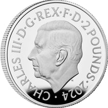 2024 UK £2 Harry Potter- Winged Keys 1oz Silver