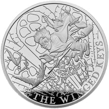 2024 UK £2 Harry Potter- Winged Keys 1oz Silver