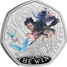 2024 UK 50p Harry Potter- Winged Keys Silver Proof