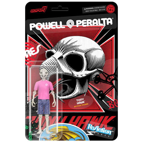 Powell Peralta Wv5 - Tony Hawk (Mt. Trashmore '85) ReAction Figure