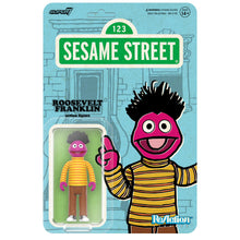 Sesame Street Wv4 - Roosevelt Franklin 3.75 inch ReAction Figure