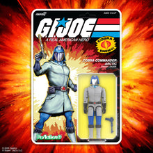 G.I. Joe Wv03 - Arctic Cobra Commander (Cartoon) 3.75 Inch O-Ring ReAction+ Figure
