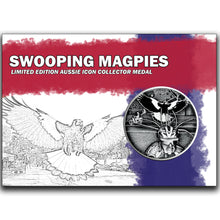 Aussie Icons - Swooping Magpies 51mm Collector Medal
