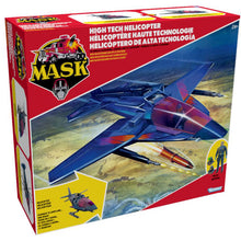 M.A.S.K. "Switchblade" - High Tech Helicopter & Miles Mayhem Figure