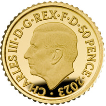 2023 UK 50p King Charles III 75th Birthday 1/40oz Gold Proof