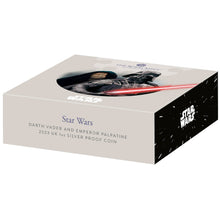 2023 UK £5 Star Wars - Vader & Palpatine 1oz Silver Proof Coin