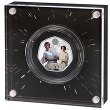 2023 UK 50p Star Wars - Luke & Leia Silver Proof Coin