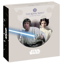 2023 UK 50p Star Wars - Luke & Leia Silver Proof Coin