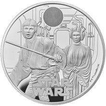 2023 UK £2 Star Wars - Luke & Leia 1oz Silver Proof Coin