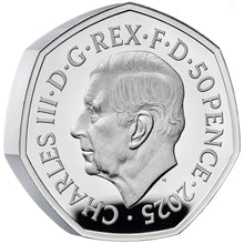 2025 UK 50p VE Day PIEDFORT Silver Proof