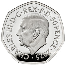 2025 UK 50p VE Day Silver Proof