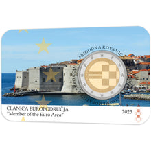 2023 Croatia 2€ First Euro BU pack