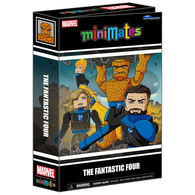 Marvel Minimates Fantastic Four Mini-Figures Deluxe Box Set
