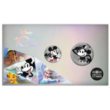 2023 France 100yrs Disney 2-coin Silver Set