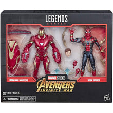 Marvel Legends Infinity War: Iron Man Mk 50 & Iron Spider Action Figure 2-Pack DAMAGED