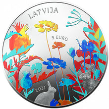 2021 Latvia 5€ Miracle Silver Coin