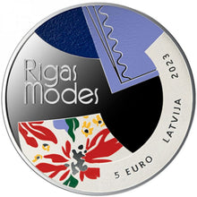 2023 Latvia 5€ Riga Fashion Silver Coin