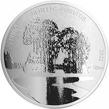 2022 Latvia 5€ Vilhelms Purvitis Silver Coin