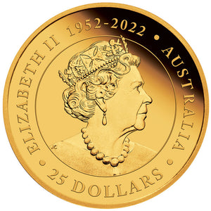 2023 $25 Kangaroo 1/4oz Gold Proof Coin