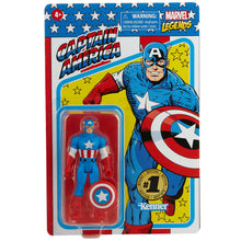Marvel Legends Retro 3.75 Inch Captain America & Black Panther Action Figure Set