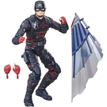 Avengers Marvel Legends Wv 1 -  US Agent Action Figure (Captain America Flight Gear BAF)