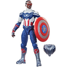 Avengers Marvel Legends Wv 1 - Captain America Action Figure (Captain America Flight Gear BAF)