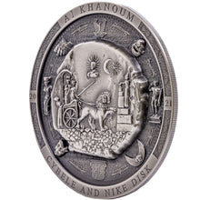 2021 Cook Isl. $20 Bactrian Disk 3oz Silver Coin