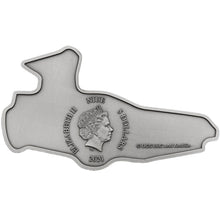 2021 Niue $5 Back to the Future Delorean Shape 2oz Silver Coin