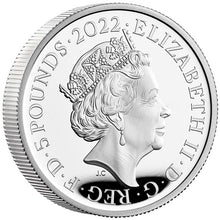 2022 UK £5 Harry Potter - Hogwarts Express 2oz Silver Proof