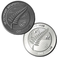 2020 NZ $1 100 Years Olympic Games 1oz Silver Coin Set