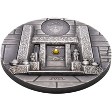 2022 Palau $10 Malta Temple Equinox 2oz Silver Coin