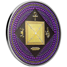 2022 Palau $20 Dot Art Pyramid 3oz Silver Coin