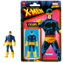 Marvel Legends Retro 3.75 Inch Cyclops Action Figure DAMAGED card
