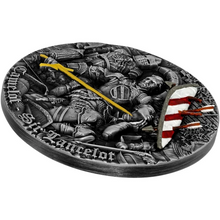 2022 Niue $5 Camelot - Lancelot 2oz Silver Coin