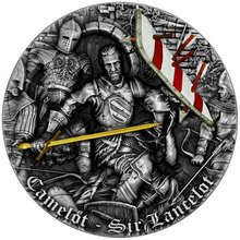 2022 Niue $5 Camelot - Lancelot 2oz Silver Coin